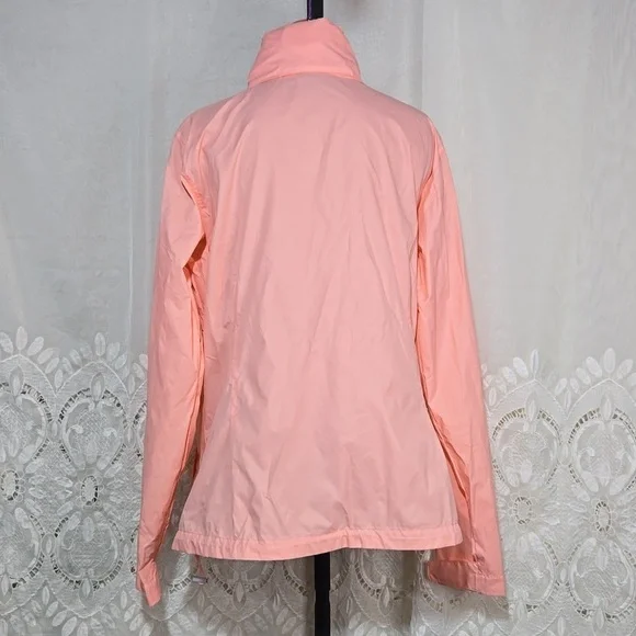 Columbia Light Coral Rain Jacket sz X-Large - Picture 3 of 4